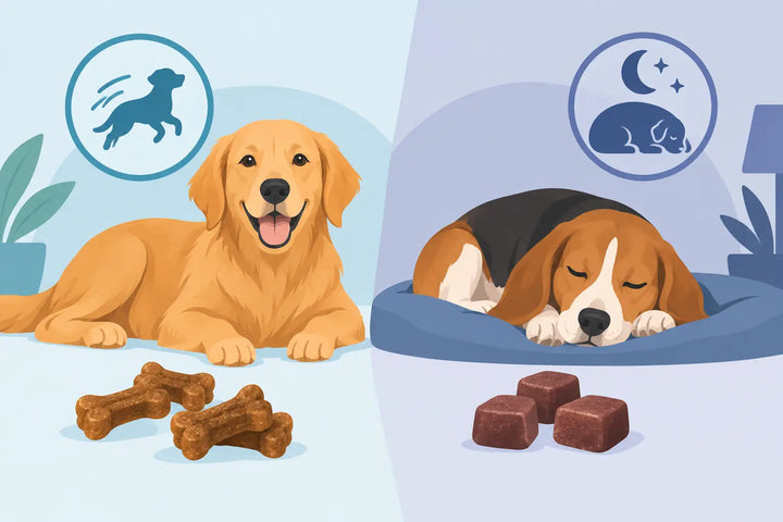 Non Sedating Versus Sedating Chews for Dogs