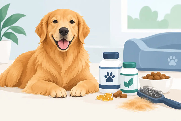 Best Supplements for Dog Shedding That Help