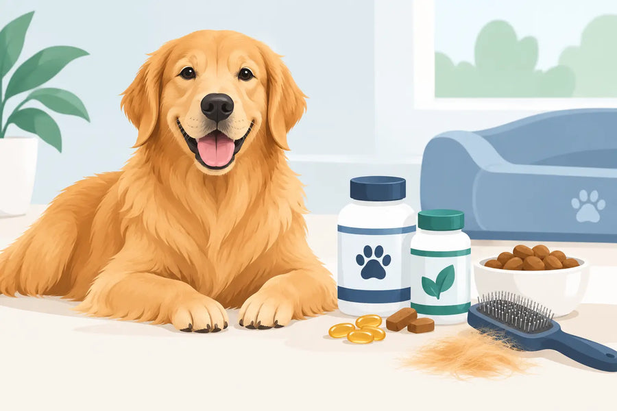 Best Supplements for Dog Shedding That Help