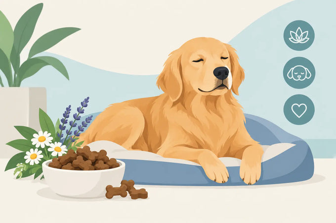 Melatonin Free Dog Calming Chews for Steady Calm