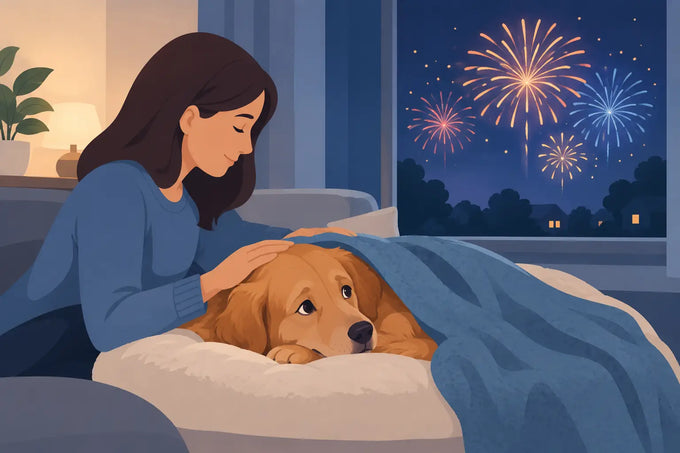 Dog Anxiety During Fireworks: A Calmer Plan