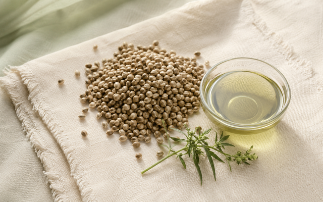 Raw-state hemp