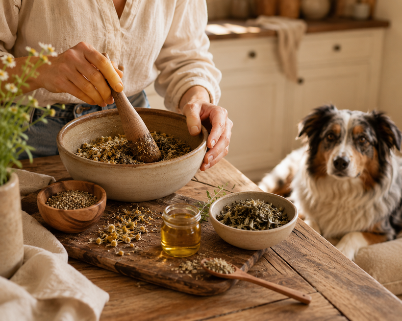 Hemp Hounds behind the scenes